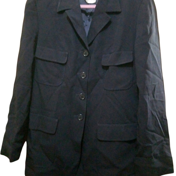 Max Mara Bergdorf Goodman Midi Blazer Jacket - Picture 5 of 15